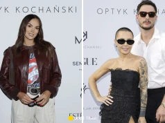 Blanka Lipińska w sukni z odważnym rozcięciem. Nonszalancka Paulina Krupińska