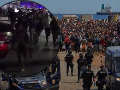 Wielka operacja służb w Ceucie. Chaos wśród migrantów, użyto gumowych kul
