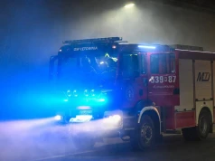 Pożar samochodu w tunelu na Zakopiance. Akcja służb