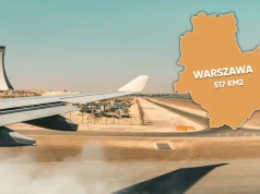 Rozbudowują największe lotnisko świata. Zmieściłyby się tam Warszawa i Poznań