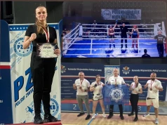 Szczecińska policjantka ze srebrnym medalem mistrzostw Polski w kickboxingu