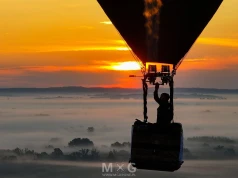 Pierwszy trening do XXVI Balonowych Mistrzostw Świata. Bajeczne poranne widoki