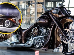 Efektowny motocykl z Polski z kolejnymi nagrodami. Inspiracją było auto lidera Metalliki