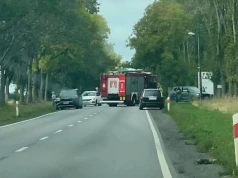 Śmiertelny wypadek na trasie Motaniec – Kobylanka. Nie żyje motocyklista