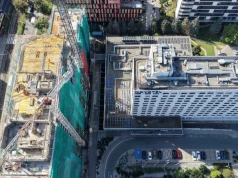 Ale moloch rośnie na Powstańców! Dawny Hotel Wrocław to przy nim karzełek