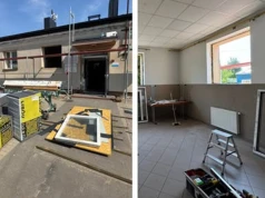 Modernizacja OSP Łomna. Trwają prace