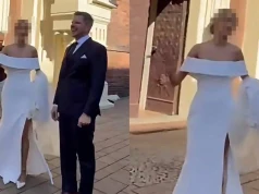 Żona Filipa Chajzera postawiła na skromną suknię ślubną. "Bardzo minimalistyczny, elegancki styl"