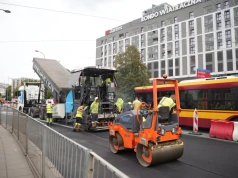 Rondo Wiatraczna znów zwężone. Od poniedziałku kolejny etap remontu