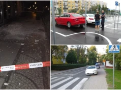 Zadymienie zauważone przez monitoring, niesegregowanie odpadów na działkach i bezdomny z rozbitą głową. Interwencje straży miejskiej