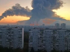 Ukraińcy w dniu wyborów w Rosji zaatakowali moskiewską rafinerię