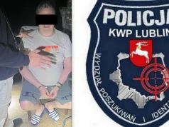 Uciekał przez taras, ale policjanci już tam czekali. 41-latek zatrzymany pod Lublinem