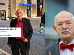 Janusz Korwin-Mikke odwiedził Moskwę i przypomina, że to bardzo ładne miasto