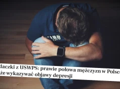 Badanie: depresja wśród mężczyzn może być dramatycznie niedoszacowana