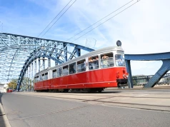 Takich tramwajów nie widuje się codziennie. To była wyjątkowa parada w Krakowie