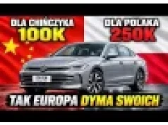 Passat dla CHIŃCZYKA za 95k pln, a DLA PLAKA za 250k! Tak Europa DYM.A SWOICH!