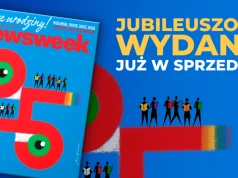 "Newsweek" na 25-lecie z wyjątkową okładką narysowaną przez Andrzeja Pągowskiego