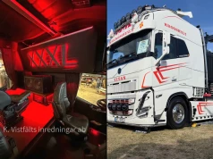 Volvo FH16 o przydomku „XXXL”: rębak z przeszklonym tyłem oraz kabiną sypialną