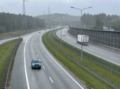 To właśnie w tym miejscu auto córki byłego prezydenta Andrzeja Dudy uderzyło w bariery na S7 w Szewcach koło Kielc