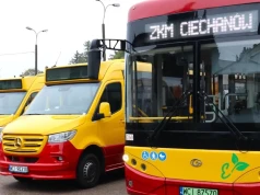 Bezpłatne autobusy i rowery w Ciechanowie