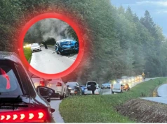 Tragedia na drodze. W akcji LPR i ratownicy medyczni