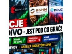 Akcje Modivo – jest pod co grać! CD Projekt wybija, KGHM w górę, panika na Neuca, Asbis – kiedy korekta? Shorty i newsy – analiza gigantów GPW