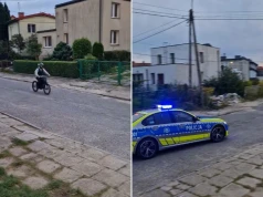 Na motorowerze przez Dajtki. Policja ruszyła w pościg za nieletnim użytkownikiem jednośladu