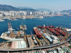 HJ Shipbuilding seryjnie buduje kontenerowce 10 tys. TEU