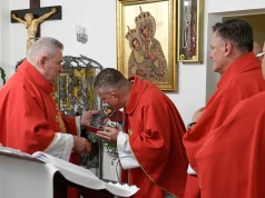 Relikwie św. Andrzeja Boboli w kaplicy chełmskiego szpitala
