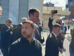 Zełenski starł się z rosyjskim dziennikarzem. Pytał, kiedy przyjedzie do Moskwy. "Na rakiecie, k***a" WIDEO