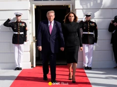 Elegancka Melania Trump wita pierwszą damę Chin. Tak prezentowała się obok męża