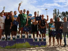 Jarzębata wygrywa Puchar Burmistrza w siatkówce plażowej