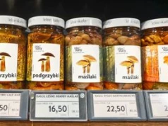 Na lotnisku znalazłam suszone grzyby. Uwagę od razu zwróciła cena
