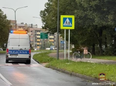 Tychy: Potrącenie na przejeździe rowerowym. Jeden z pasów ulicy został wyłączony z ruchu