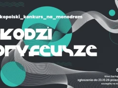 Czekamy na zgłoszenia młodych, ambitnych amatorów teatru jednego aktora
