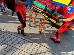 Wracała ze służby, gdy zobaczyła, że doszło do wypadku. Pomogła poszkodowanemu