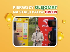 Pierwszy Olejomat na stacji paliw ORLEN. Zużyty olej spożywczy zyska drugie życie.
