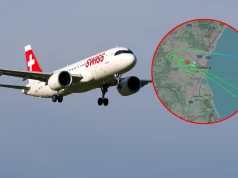 Samolot Swiss krążył nad wybrzeżem Hiszpanii. Piloci nadali kod 7700