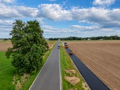 Budowa ścieżki pieszo rowerowej z Ostrowitego do Giewartowa na ostatniej prostej