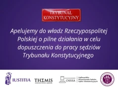 Apel stowarzyszeń sędziowskich