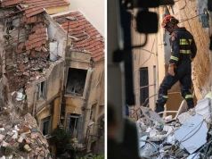 Potężna eksplozja w centrum Aten. Są ofiary, budynek runął