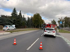 Nie ustąpił pierwszeństwa? Opel rozbity z boku, Hyundai z uszkodzonym przodem. Dwie osoby poszkodowane