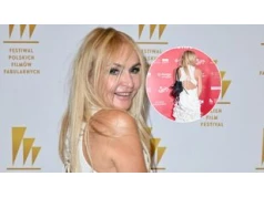 Monika Olejnik zadała szyku w Gdyni. Dumnie prezentowała plecy w nietuzinkowej sukni