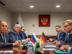 Ławrow spotkał się z szefem niemieckiego MSZ. "Wyjął kartkę i przeczytał"