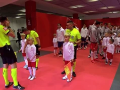 Kulesza „podmienił” dziecko przy Lewandowskim. Potem nagranie zniknęło z retransmisji