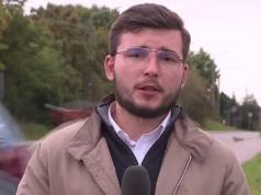 Wstrząsające sceny w TVP podczas relacji na żywo. Nagle rozległ się huk i krzyk, dramat za plecami reportera