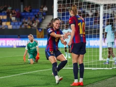 Historyczna chwila w meczu Barcelony. Pajor z asystą