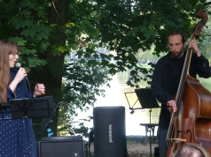 Jazzem w jesiennej scenerii zakończono sezon muzyczny nad Kanałem Bydgoskim