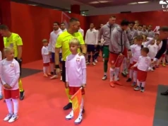 Kulesza podmienił dziecko przy Lewandowskim? Nagranie nagle zniknęło