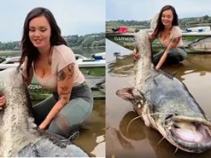 Wyłowiła prawdziwego giganta. Polka pobiła swój rekord
