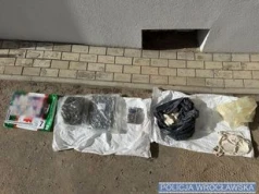 Diler z wrocławskiego Trójkąta. Miał w piwnicy ponad 7,5 kg narkotyków